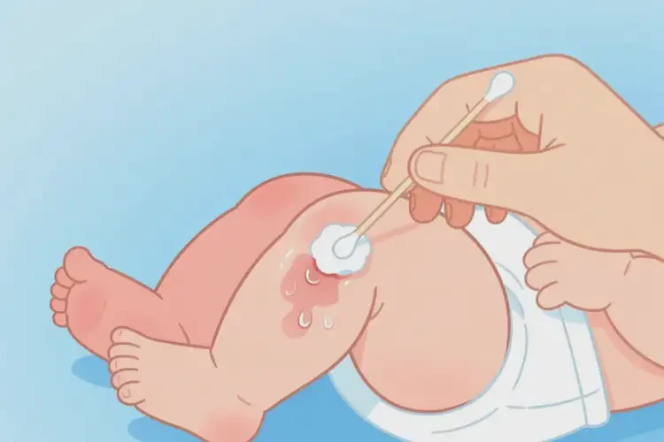 新生兒大腿上經(jīng)常起濕疹能夠徹底治愈嗎(圖2)