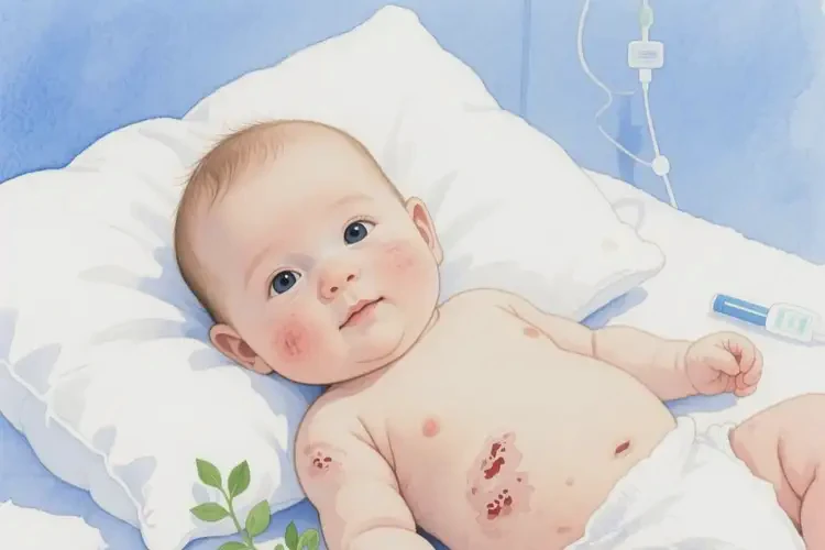 嬰幼兒全身長濕疹可不可以徹底自愈(圖1)