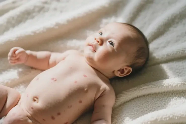 小孩屁股上偶爾起濕疹能徹底自愈嗎(圖2)