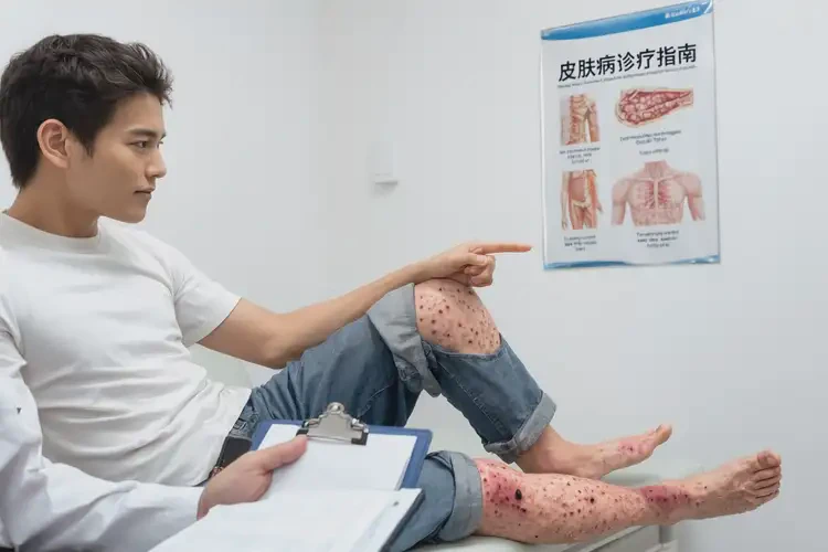 青年人大腿偶爾起濕疹能不能徹底自愈(圖4)