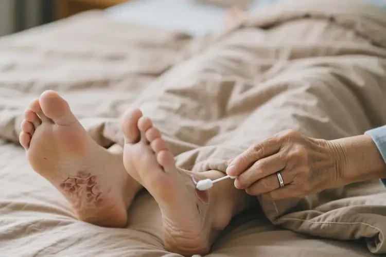 高齡老人腳上容易起濕疹能不能徹底自愈(圖2)