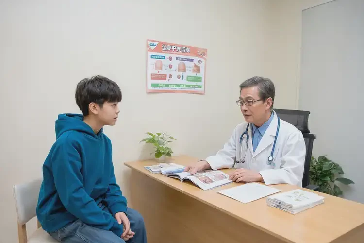 青少年臉上出現(xiàn)濕疹能夠徹底治愈嗎(圖1)