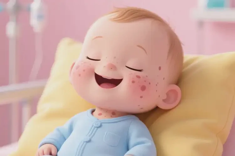 寶寶脖子上偶爾起濕疹不管它會自己自愈嗎(圖3)