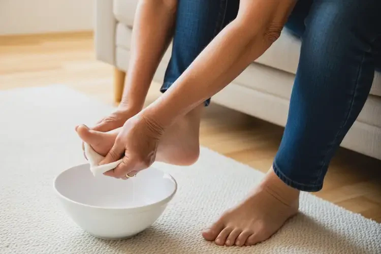 高齡老人腳上偶爾起濕疹能夠徹底治愈嗎(圖1)