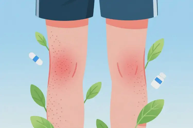 男生大腿長濕疹能靠自己自愈嗎(圖3)