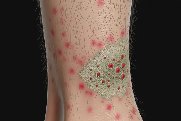 女生小腿上容易起濕疹不管它會自己痊愈嗎(圖4)