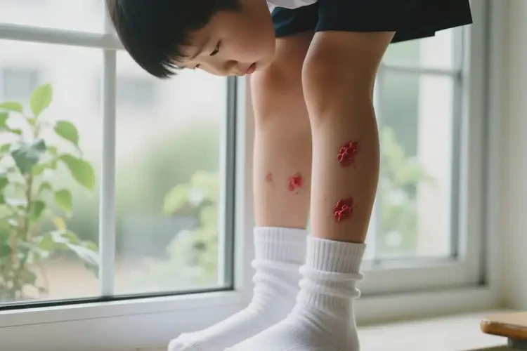 小學(xué)生小腿上出濕疹不管它會(huì)自己痊愈嗎(圖3)