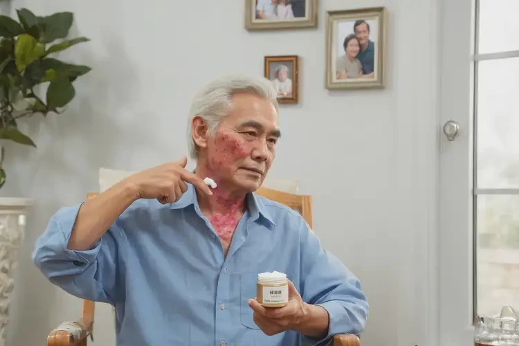 老年人脖子出濕疹不管它會(huì)自己好嗎(圖2)