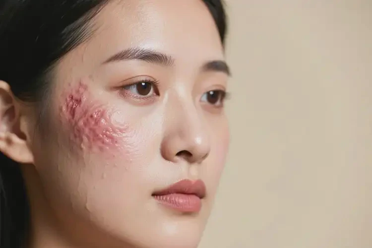 女人臉上出濕疹可以徹底自愈嗎(圖4)