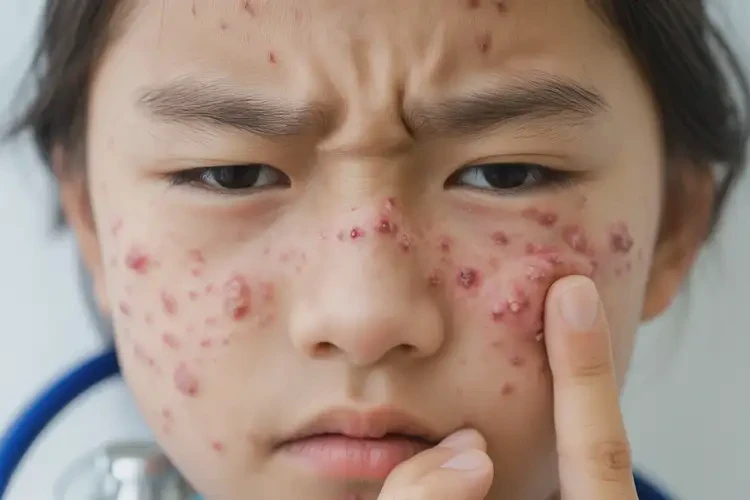 青少年臉上出現(xiàn)濕疹能徹底自愈嗎(圖4)