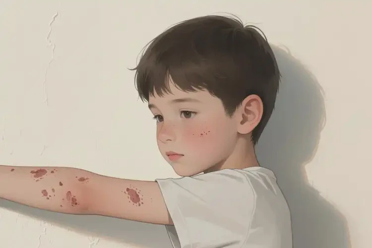 青年人身上偶爾長(zhǎng)濕疹不管它會(huì)自己痊愈嗎(圖1)