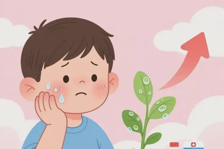 孩子臉上有濕疹可不可以徹底自愈(圖3)