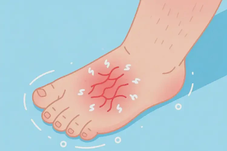 孩子脚上起湿疹不管它会自己痊愈吗(图2)