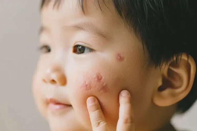 幼兒臉上出濕疹不管它會自己自愈嗎(圖4)