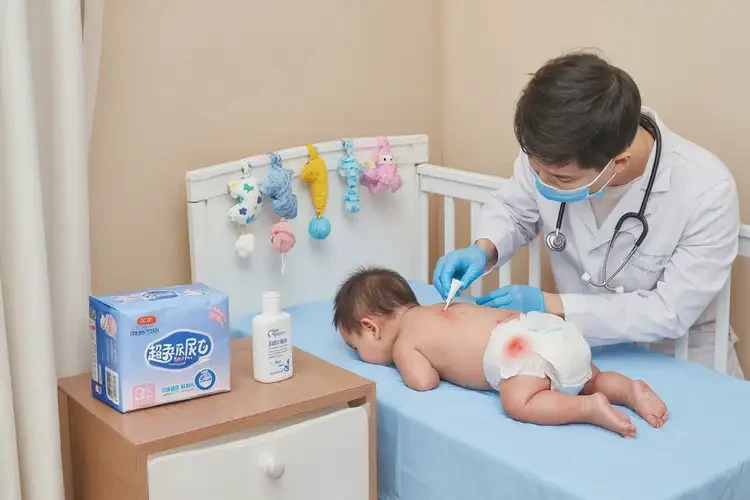 孩子屁股上容易起湿疹可以彻底自愈吗(图2)