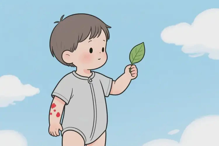 少兒四肢偶爾起濕疹不管它會(huì)自己好嗎(圖2)