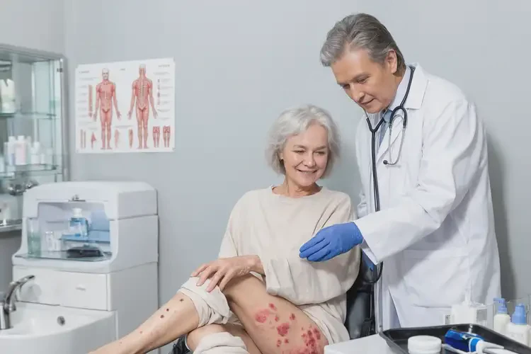 老人屁股起濕疹可不可以徹底自愈(圖2)