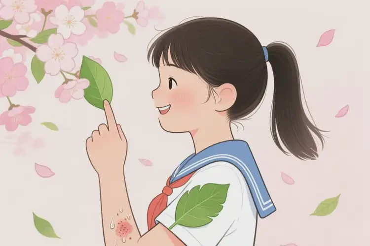 中學(xué)生手臂容易長濕疹能夠徹底治愈嗎(圖2)