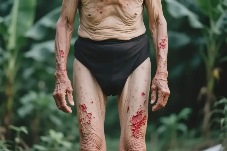 老人全身长湿疹不管它会自己痊愈吗(图2)