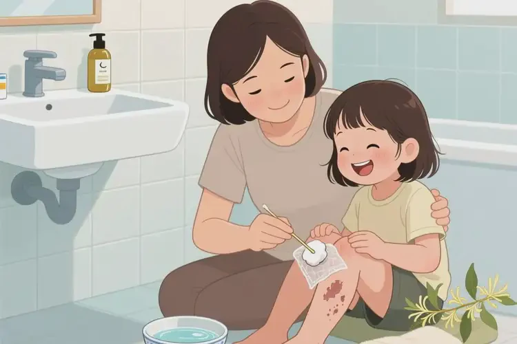 兒童小腿上容易起濕疹不管它會自己痊愈嗎(圖2)