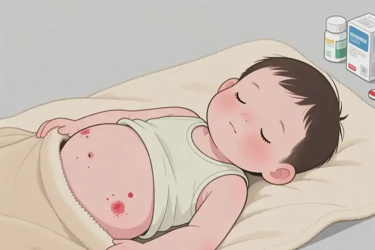 小孩肚子經(jīng)常長濕疹不管它會自己自愈嗎(圖3)