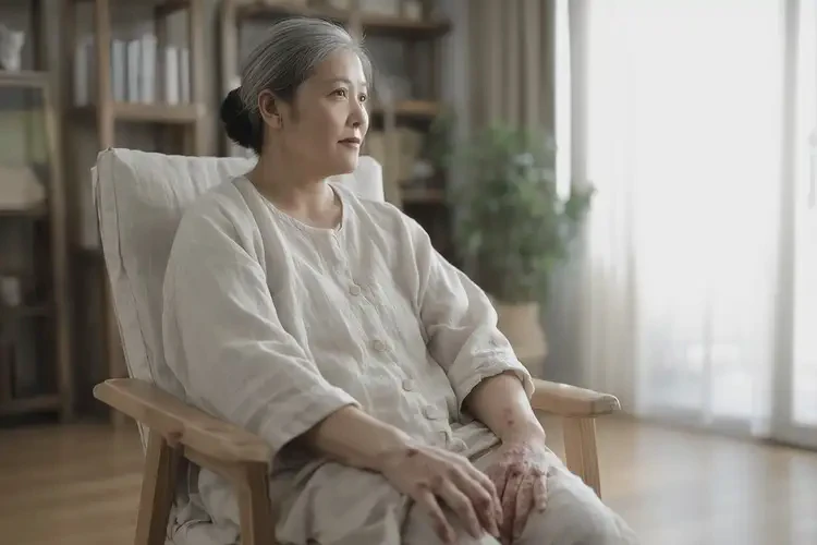 女人四肢經常長濕疹不管它會自己好嗎(圖1)