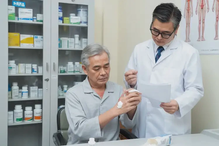 高齡老人手上容易長濕疹能徹底自愈嗎(圖1)