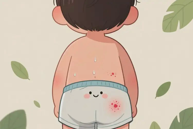 小學(xué)生屁股上偶爾起濕疹不管它會自己好嗎(圖4)