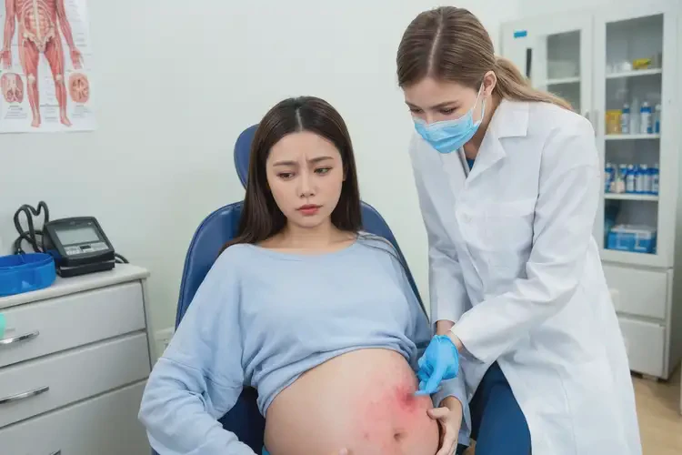 哺乳期媽媽肚子經(jīng)常起濕疹不管它會(huì)自己好嗎(圖3)