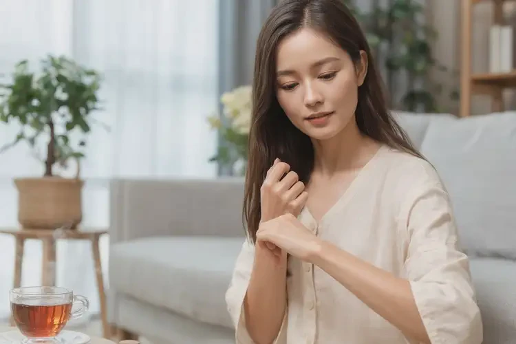 哺乳期媽媽手臂上出濕疹能徹底自愈嗎(圖1)