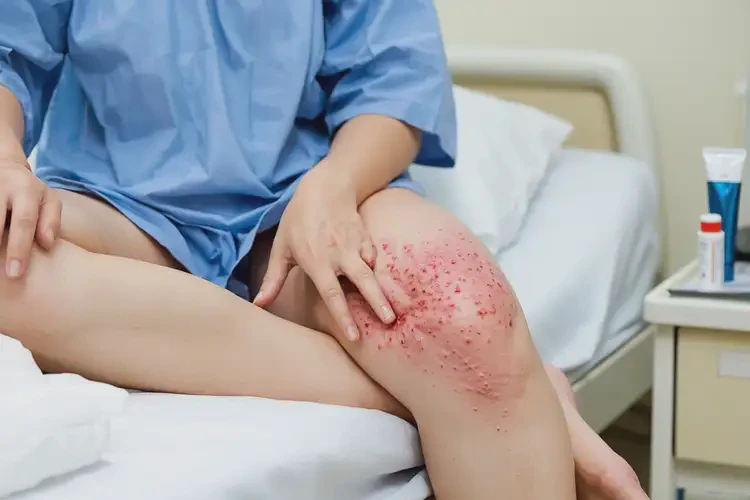 產(chǎn)婦大腿上容易起濕疹不管它會自己痊愈嗎(圖4)