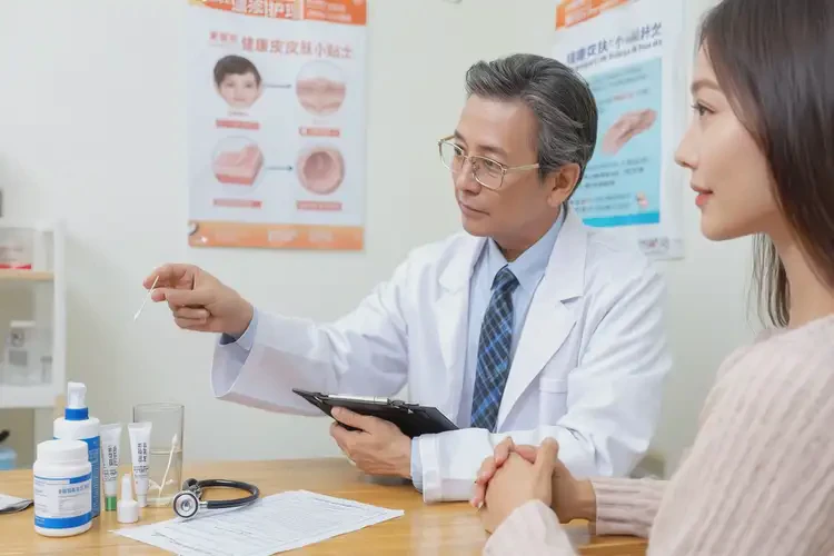 小孩肚子上經(jīng)常起濕疹不管它會(huì)自己好嗎(圖1)