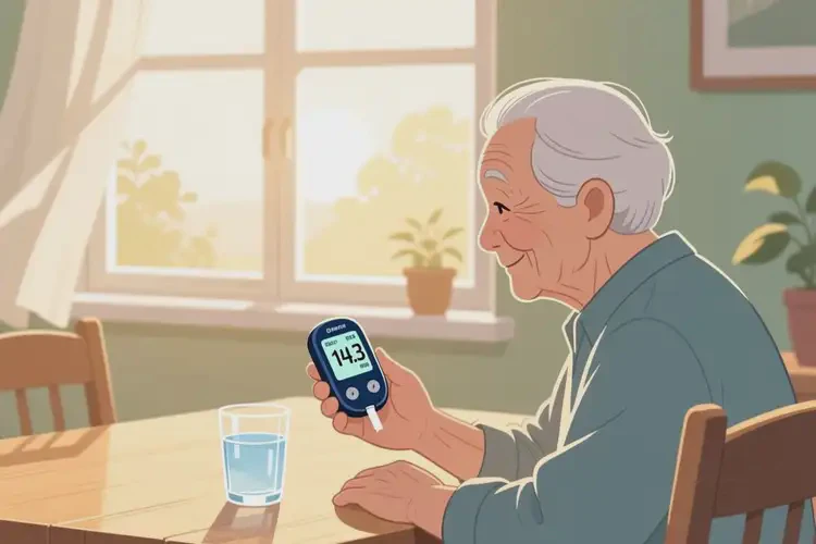 老年人早上空腹血糖14(圖1)