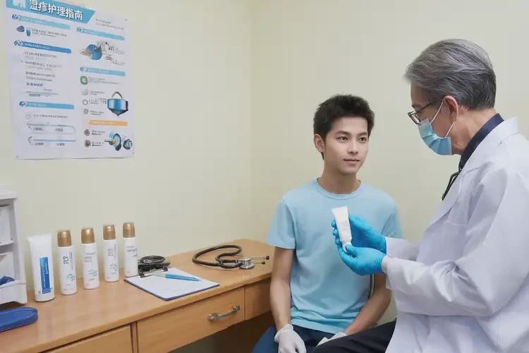 青少年大腿出湿疹不管它会自己好吗(图1)