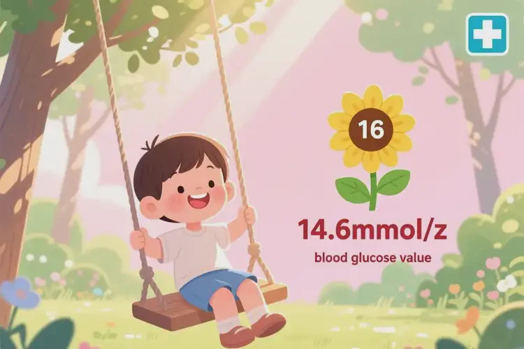 小孩下午血糖14点6是怎么回事(图1)