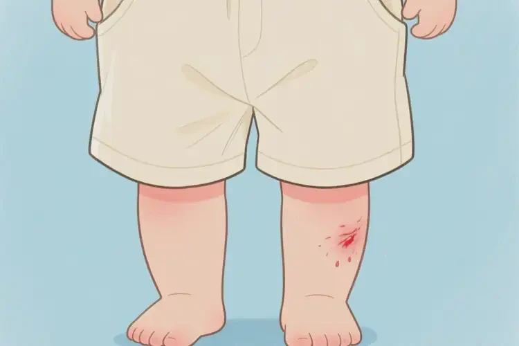 小兒大腿偶爾起濕疹能靠自己自愈嗎(圖4)