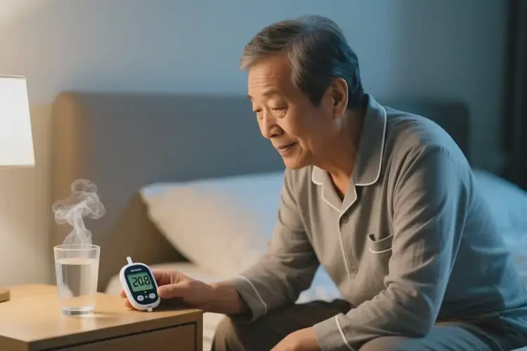 中老年人睡前血糖20(圖1)