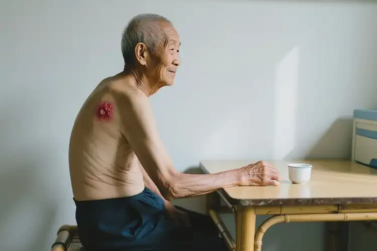 高齡老人身上偶爾起濕疹不管它會自己痊愈嗎(圖2)