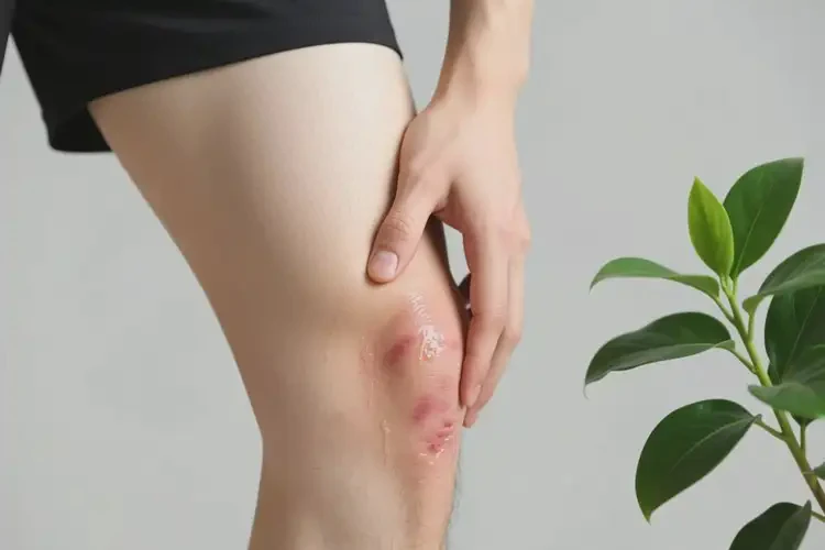 男生大腿容易起濕疹能徹底自愈嗎(圖1)