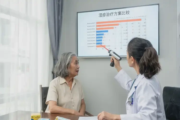 女人身上長濕疹可不可以徹底自愈(圖4)