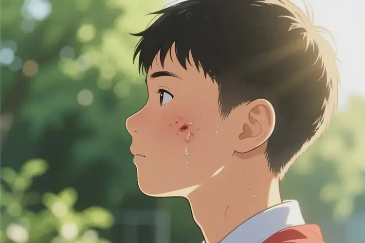 中學(xué)生臉上經(jīng)常起濕疹不管它會自己好嗎(圖2)