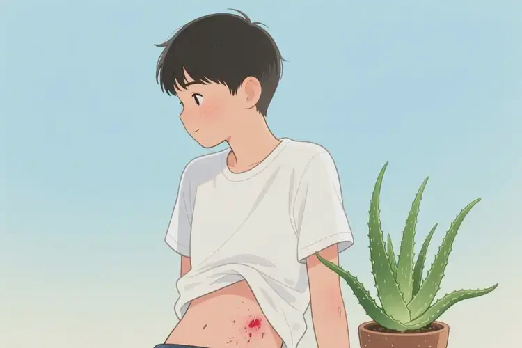 中學(xué)生肚子上長濕疹能夠徹底治愈嗎(圖4)