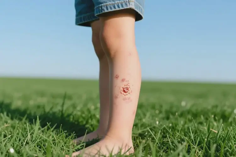 小孩小腿上長濕疹不管它會自己痊愈嗎(圖2)