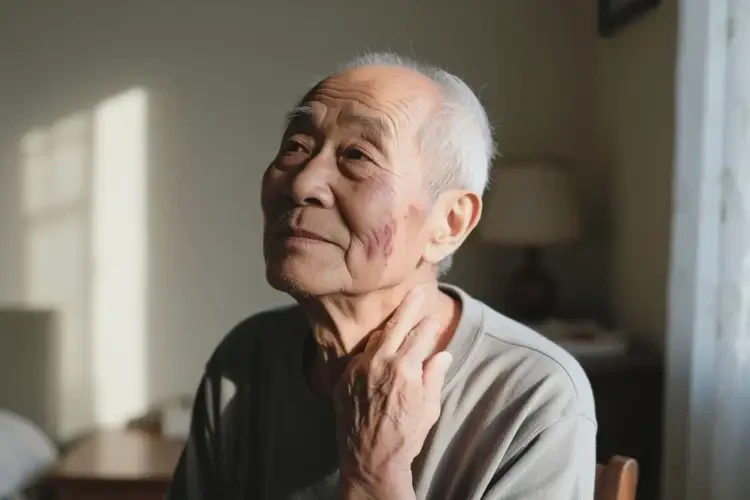 老年人脖子容易长湿疹不管它会自己痊愈吗(图3)