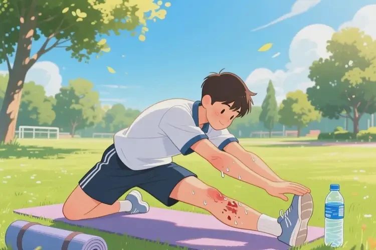 大學(xué)生小腿上容易起濕疹能徹底自愈嗎(圖2)