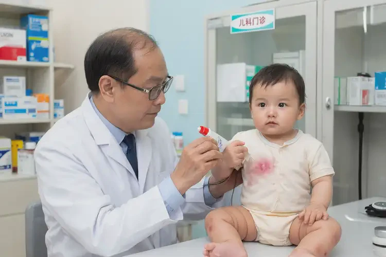 寶寶臉上有濕疹能夠徹底治愈嗎(圖3)