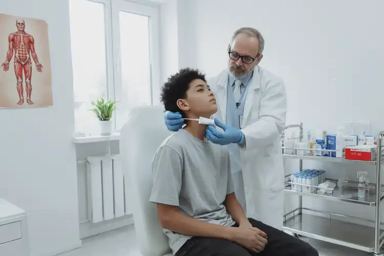 青少年脖子出現(xiàn)濕疹不管它會(huì)自己自愈嗎(圖3)