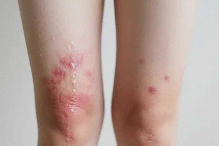 女生大腿偶爾起濕疹能徹底自愈嗎(圖3)