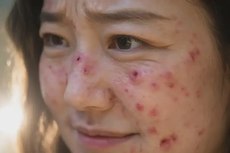 孕婦面部偶爾長濕疹能徹底自愈嗎(圖4)