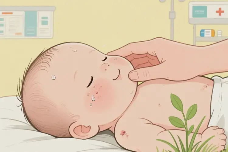 幼兒面部容易長(zhǎng)濕疹能徹底自愈嗎(圖2)